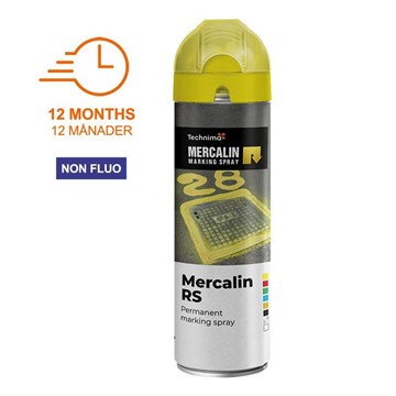 Akzo Nobel MÄRKSPRAY MERCALIN RS GUL UTOMHUS 0,5L