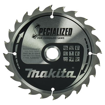 Makita SÅGKLINGA B-32910 MAKITA HM 24T 165X20X1,5MM