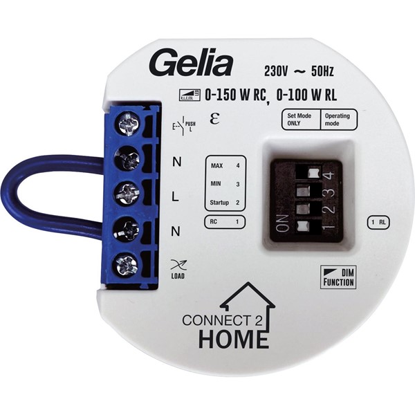 Gelia DIMMERPUCK 3-TRÅD LED 0-150W CONNECT 2 HOME