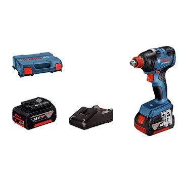 Bosch KOMBIDRAGARE GDX 18V-200 2X4,0AH L-CASE