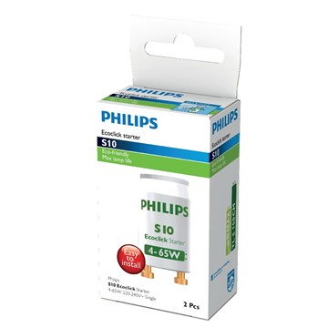 Philips LYSRÖRSTÄNDARE S10 4-65W SIN 2-PACK