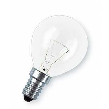 OSRAM GLÖDLAMPA KLOT 11W E14 KLAR CL P (59LM) OSRAM