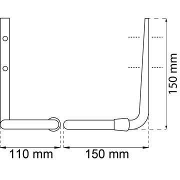 Habo CYKELKROK 8533 EFZ 150 MM