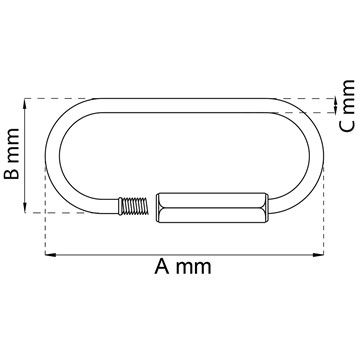 Habo QUICK LINK 208 EFZ 75X18MM 2ST