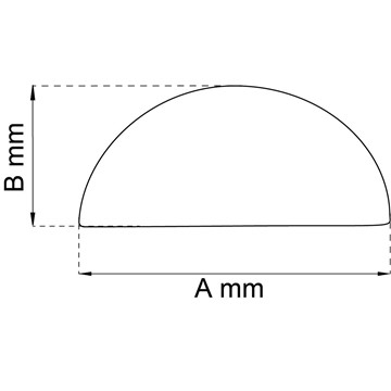 Habo BUFFERT 81 VIT Ø55X25 MM