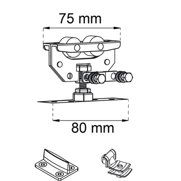 Habo BESLAGSSATS K-75 KG