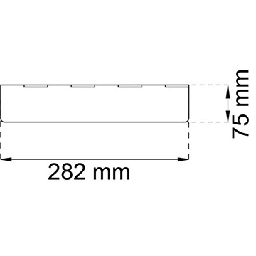 Habo BAKLUCKA 12 M MÄSS 75X282 MM