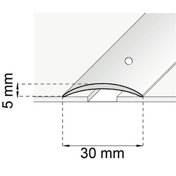 Habo SKARVLIST A03 SILVER 2000MM