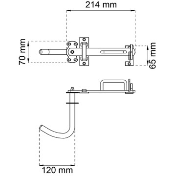 Habo GRINDKLINKA 2400 VFZ