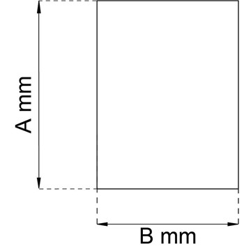 Habo BADRUMSSPEGEL 222 51X39 MM