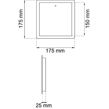 Habo KLAFFVENTIL 102 ALUM 150MM