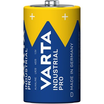 VARTA BATTERI VARTA INDUSTRIAL ALKALISKT LR20/4020 D 1,5V