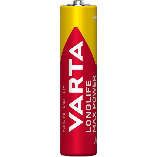 VARTA ALKALISKA BATTERIER LONGLIFE MAX POWER