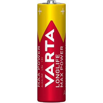 VARTA ALKALISKA BATTERIER LONGLIFE MAX POWER