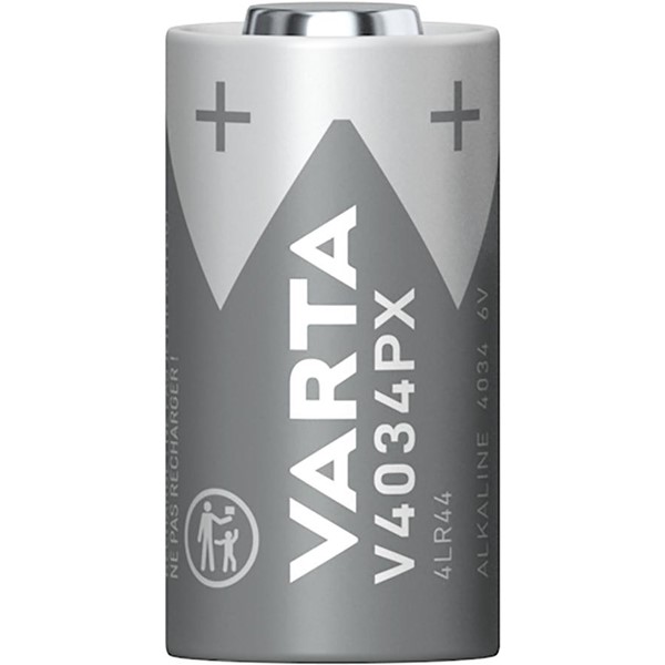 VARTA BATTERI VARTA KNAPPCELL V4034 PX 4LR 44 ALKALINE