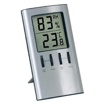 Viking HYGROMETER /TERMOMETER 913 DIGITAL INNE SILVER