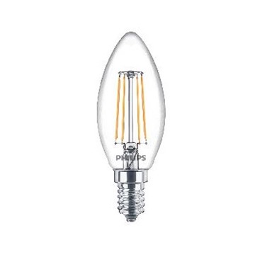 Philips LED KRON FIL 40W E14 VARMVIT 2-PACK