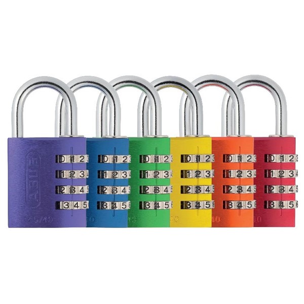 ABUS HÄNGLÅS 145/40 RAINBOW KOMBI ABUS