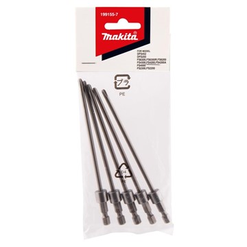 Makita BITS TILL AUTOMATDEL 130MM 5-PACK