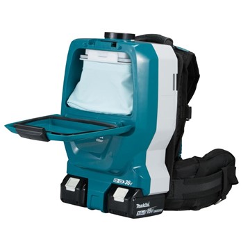 Makita RYGGDAMMSUGARE DVC265ZXU MAKITA 2X18V SOLO HEPA AWS 2 L