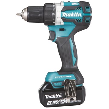 Makita BORRSKRUVDRAGARE DDF484RTJ MAKITA 18V 2X5AH DC18RC MAKPAC