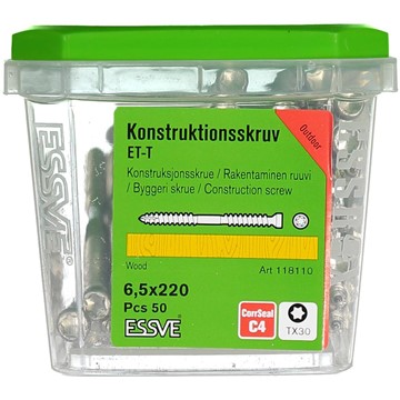 ESSVE KONSTRUKTIONSSKRUV ET-T CUTTER