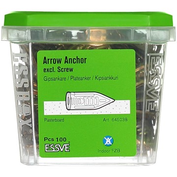 ESSVE GIPSANKARE ARROW ANCHOR 3,5MM