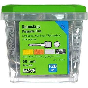 ESSVE KARMSKRUV PROGRAMA PLUS 50MM 50ST