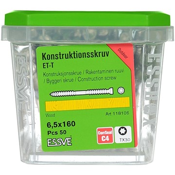 ESSVE KONSTRUKTIONSSKRUV ET-T CUTTER