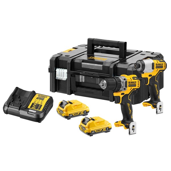 DeWalt MASKINKIT 12V 3.0AH DCK2110L2TSKRUVDR.   SLAGSKRUVDR.